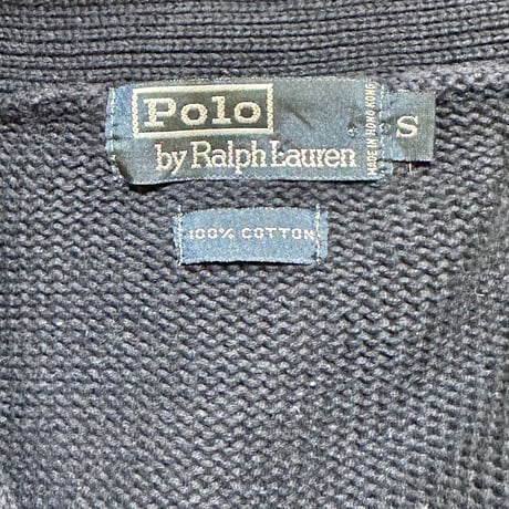 Reg "Polo by Ralph Lauren" Cotton Knit Cardigan