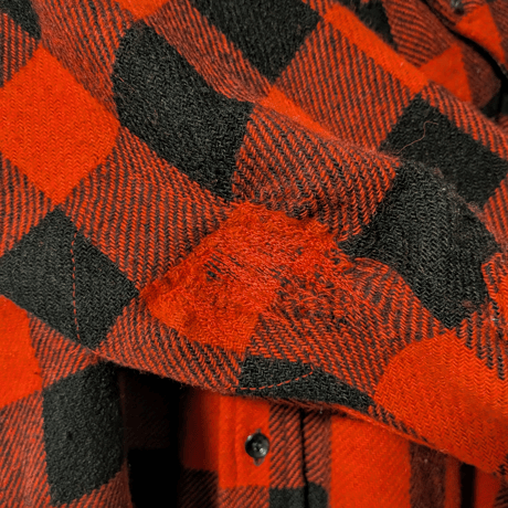 50〜60’s “PENNEY’S TOWNCRAFT” Buffalo Check Wool Shirt