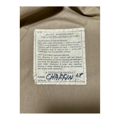 80's "US NAVY" Windbreker Jacket