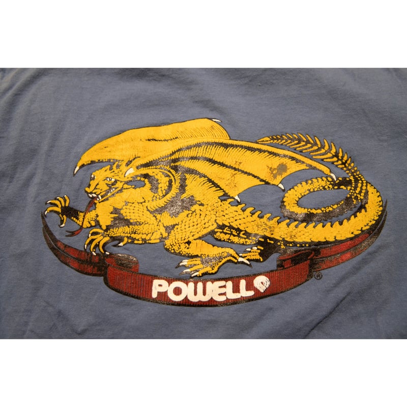 90s POWELL PERALTA Oval Dragon Tshirt
