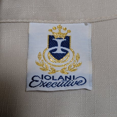 80's~90s IOLANI Executive Guayabera Style Shirt