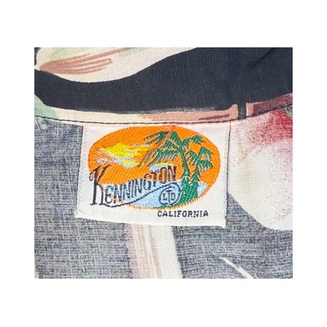80's "KENNINGTON" Aloha Shirt