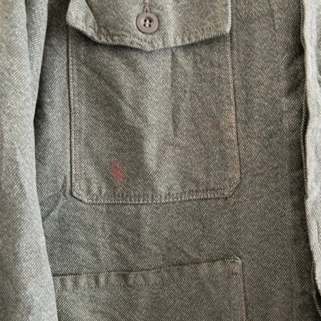 70's "Green Chambray" Work Jacket