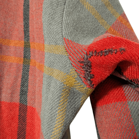 1940s–1950s Woolrich Plaid Wool Pullover Shirt