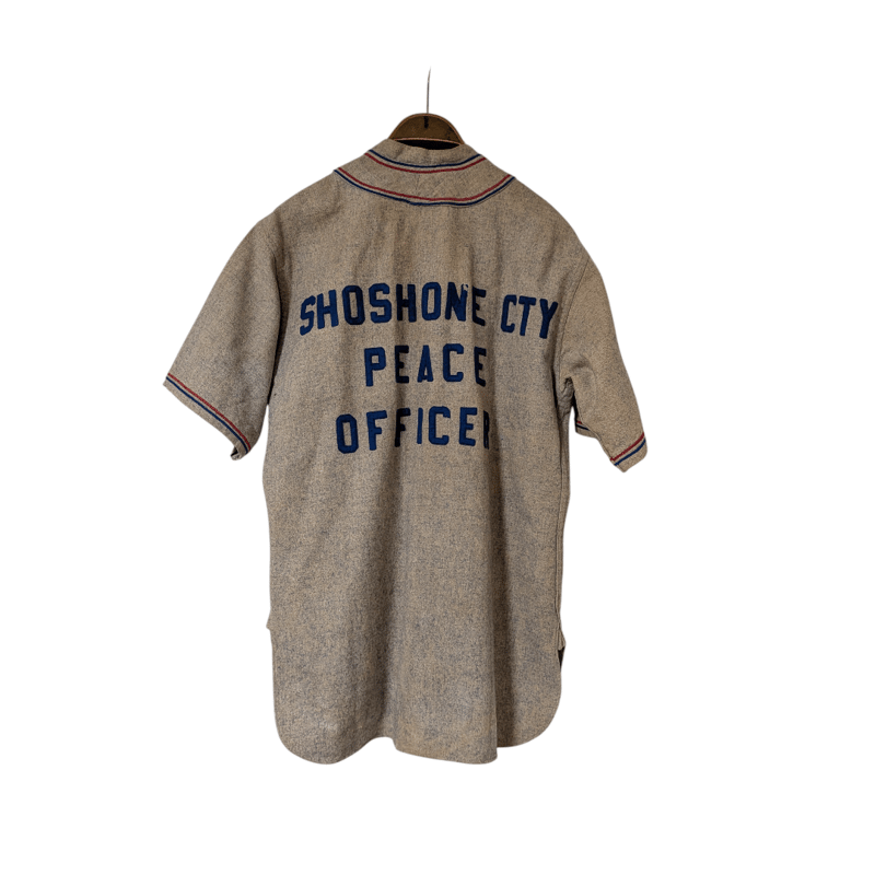 40s Buck Harvel Wool Baseball Shirt | 佐々木洋品堂