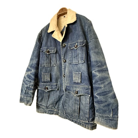 Special 50~60's “h.i.s Sports Wear” Denim Boa Coat Jacket