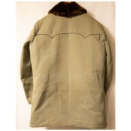 50's French Mackinaw Mouton Coat
