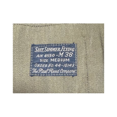 40's "U.S.A.F" SUIT SUMMER FLYING M38