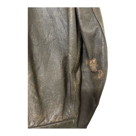 40's "Czechoslovak army" Leather Jacket