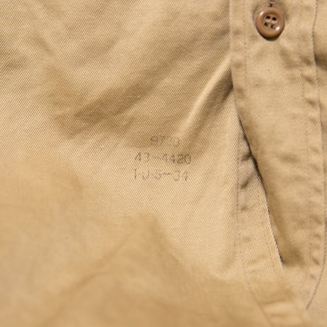 50s "BIG MAC" Army Cloth Long Sleeve Shirt
