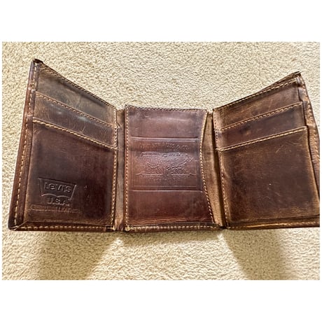 70~80's "LEVI'S" Leather Wallet