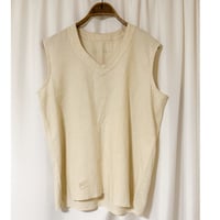 50's "French Army" Wool Linen Vest