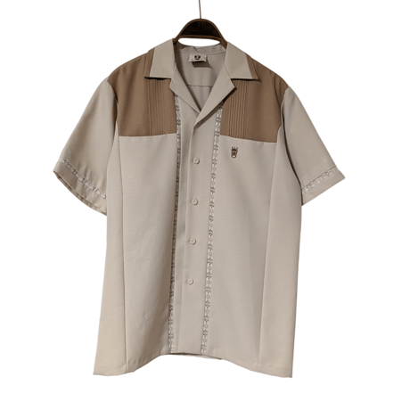 80's~90s IOLANI Executive Guayabera Style Shirt