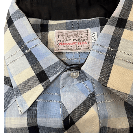 70s "H BAR C" Westurn Shirt