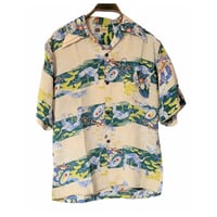 50's〜60's Andrade Japanese Pattern Hawaiian Shirt