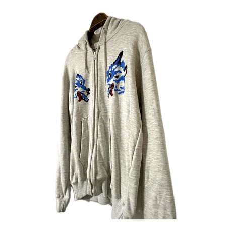 Original Item "Hand Paint" Zip Up Hoodie