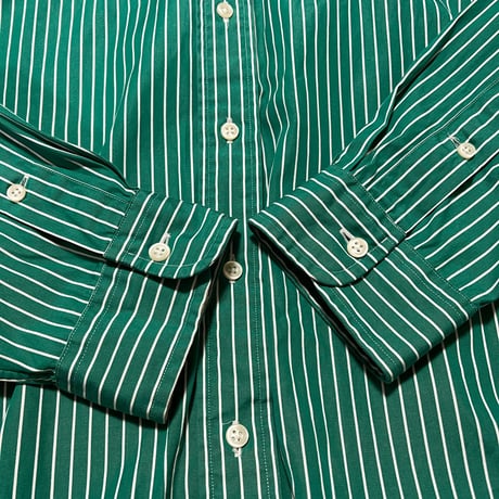 "Ralph Lauren” Stripe Button Down Shirt XL