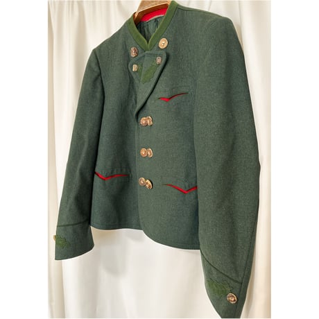 70~80's "Julius Lang" Loden Cloth Tyrol Jacket