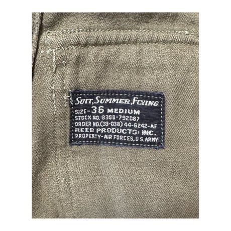Special 40's "US AIR FOUCE" Flying Summer Suit