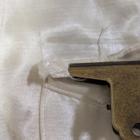 40's Hopkins Rayon Satin Baseball Shirt