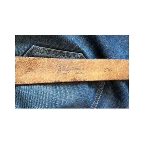 Reg "Justin" Snake Skin Belt