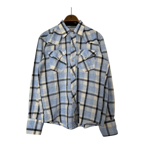 70s "H BAR C" Westurn Shirt