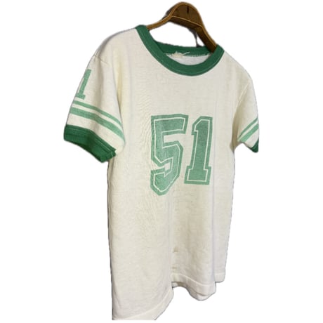 60's "MONTGOMERY WARD" Football T-Shirt