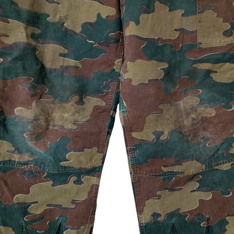 50s~60s Belgian Army Camouflage Cargo Pants