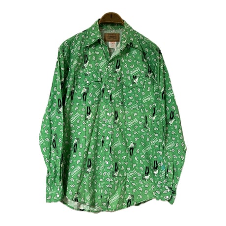 80~90's "LEVIS" Saddleman Western Shirt
