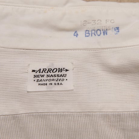 50's "ARROW" Cufflinks Dress Shirt