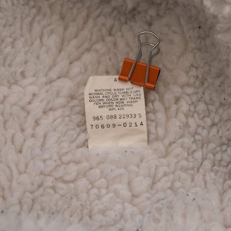 80's "LEVI'S" 70609 Denim Boa Jacket