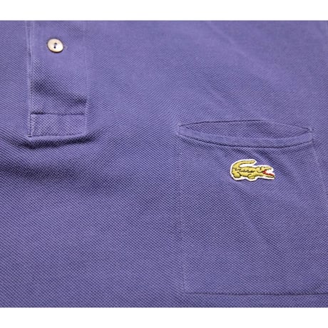70's French "LACOSTE" Polo Shirt