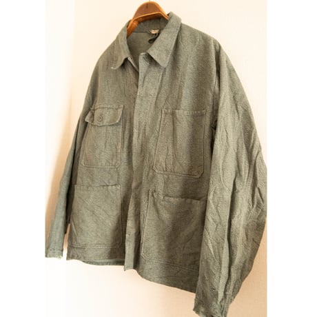 70's "Green Chambray" Work Jacket