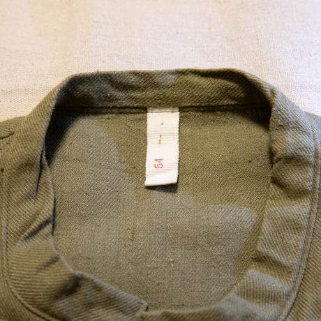 60's East Germany Military  Cook Jacket