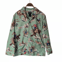 90's〜00's Nick & Nora Rodeo Pattern Pajama Shirt
