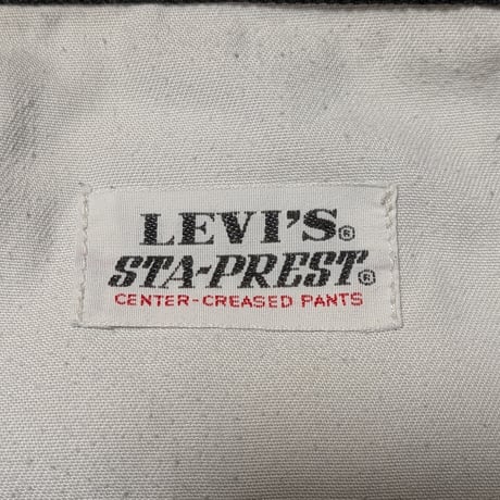 Levi’s STA-PREST Black Pants