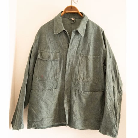 70's "Green Chambray" Work Jacket