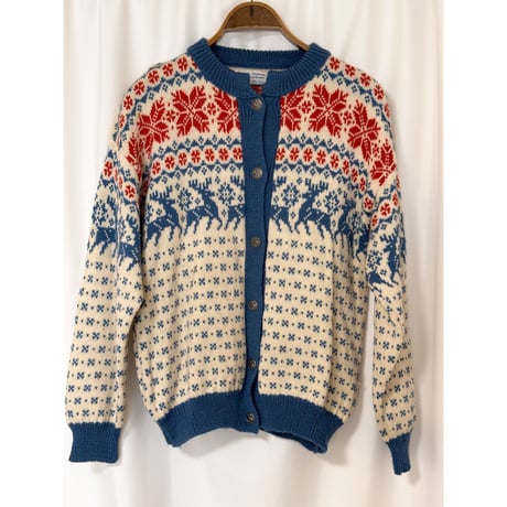 80's "Heide Knitwear" Knit Cardigan