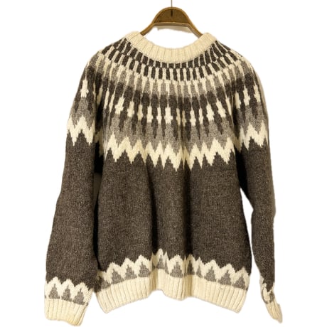 90's "LANDS' END" Nordic Knit