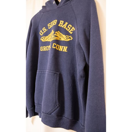 70~80's "U.S.SUB BASE" Artex Hoodie