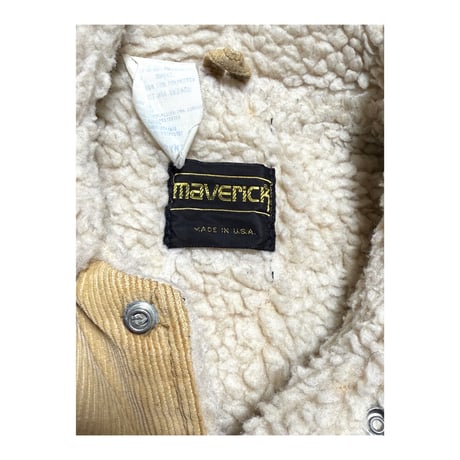 70's "MAVERICK" Boa Jacket