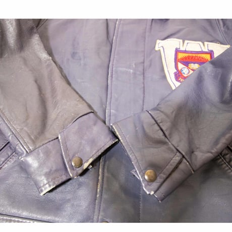 70's~"All Leather" Canada Stadium Jumper