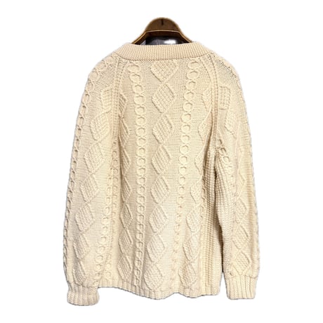 60's~ "CARbERY" Hand Knit Cardigan