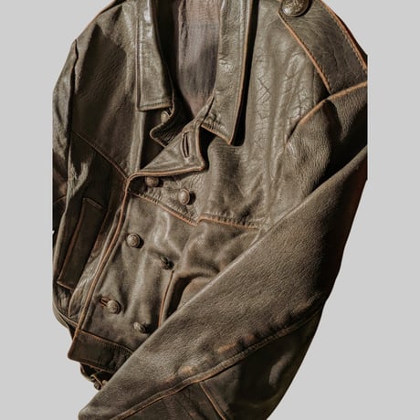 Special 40's "Motorcycle Jacket" Steer Hide Leather