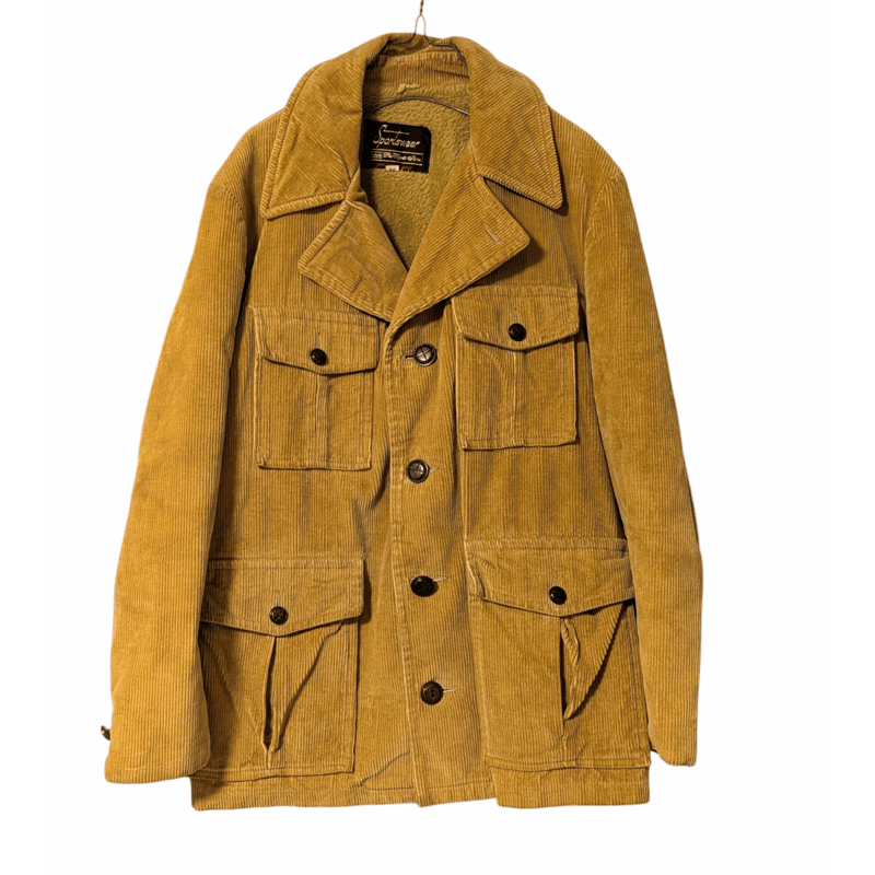 1960s Sears Sportswear Corduroy Field Jacket |