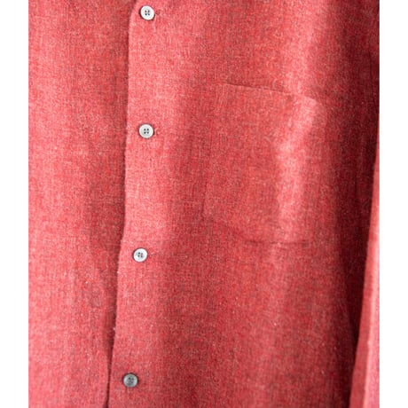 60~70's "BRENT" Wool Long Sleeve Shirt