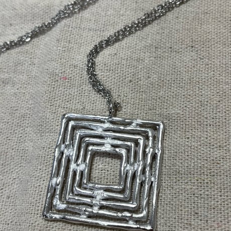 Geometry Silver Necklace