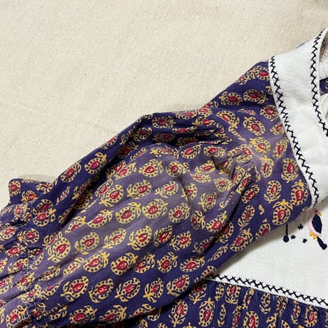 70's "INDIAN IMPORTS" Cotton Blouse