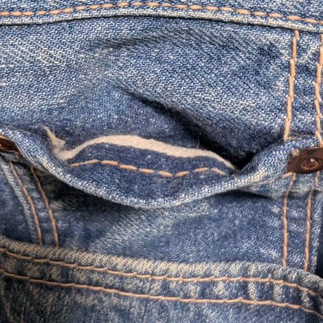 1970s CANTON Flared Denim Pants