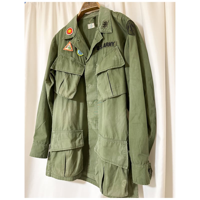 NH5J たより 米軍実物 US ARMY ジャングルファティーグ ジャケット 3rd